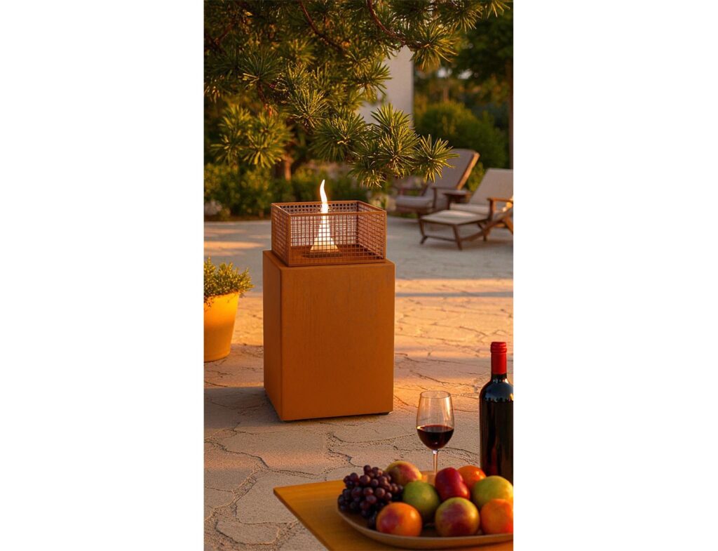 Τζάκια & Εστίες Φωτιάς Εσωτερικών Χώρων Agni 50 Corten