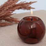 Τζάκια & Εστίες Φωτιάς Εσωτερικών Χώρων Globus Candle 15 Amber Tf-600938