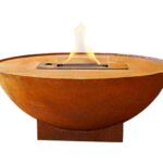 Τζάκια & Εστίες Φωτιάς Εσωτερικών Χώρων Prometheus 80 Corten