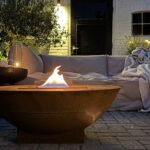 Τζάκια & Εστίες Φωτιάς Εσωτερικών Χώρων Prometheus 80 Corten