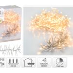 1152 Led Φωτάκια - 8.4 Μέτρα - Χρονοδιακόπτης - Θερμό Λευκό