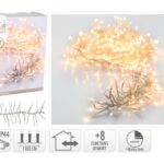 1512 Led Φωτάκια - 11 Μέτρα - Χρονοδιακόπτης - Θερμό Λευκό