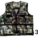 Αδιάβροχο γιλέκο ψαρέματος με θήκες - One sized - 930494