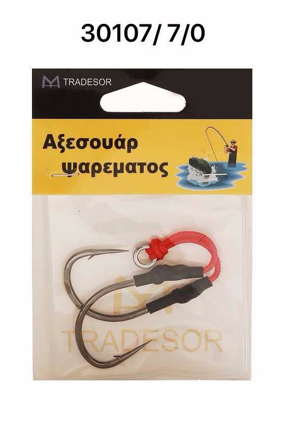 Αγκίστρια με νήμα - Δεμένα - No.7 - 930107