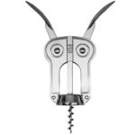 Ανοιχτήρια Χειρός Double Lever Owl Style Corkscrew Boj Chrome-Plated