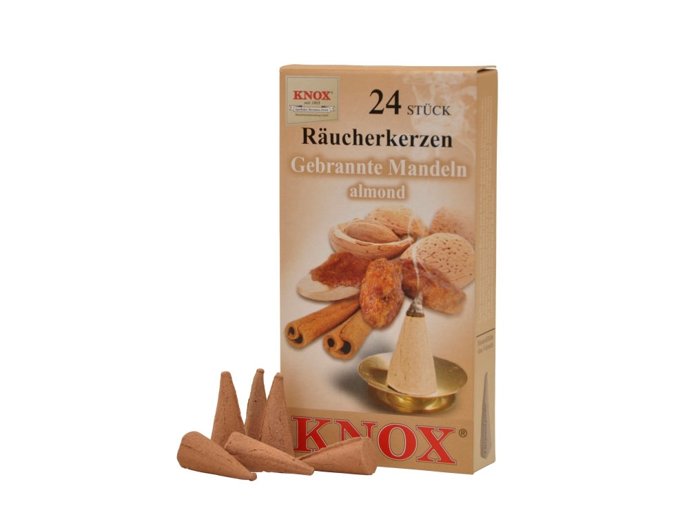 Αρωματικά Για Ξύλινους Smokers Knox Incense Cones 3Cm, Set Of 24(10023134) Almond