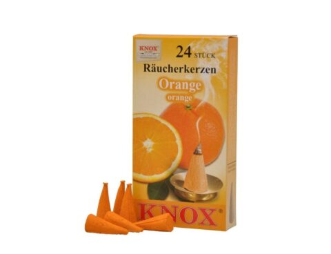 Αρωματικά Για Ξύλινους Smokers Knox Incense Cones 3Cm, Set Of 24(10023134) Orange
