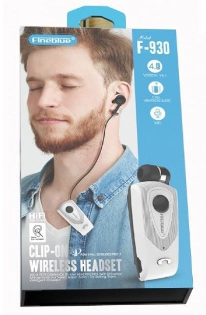 Ασύρματο ακουστικό Bluetooth - F-930 - Fineblue - 701083 - Black