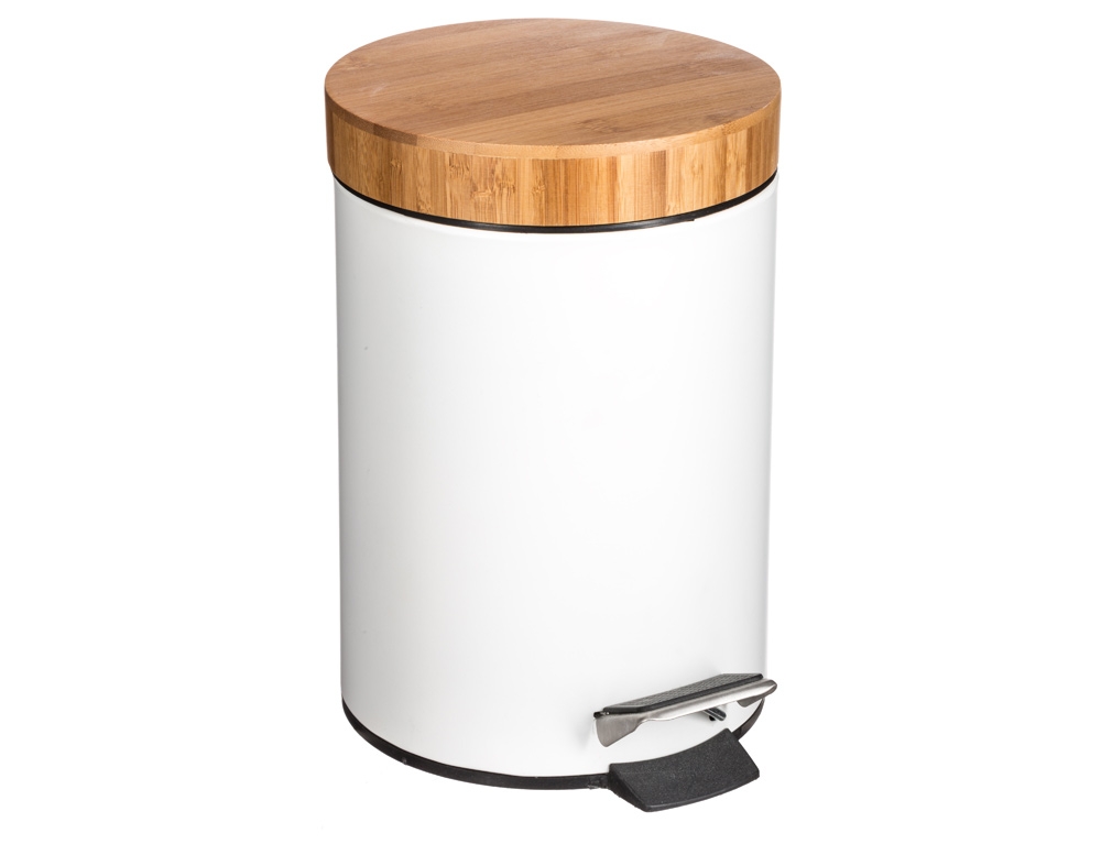 Αξεσουάρ Μπάνιου Dustbin 3L Natureo White 140801