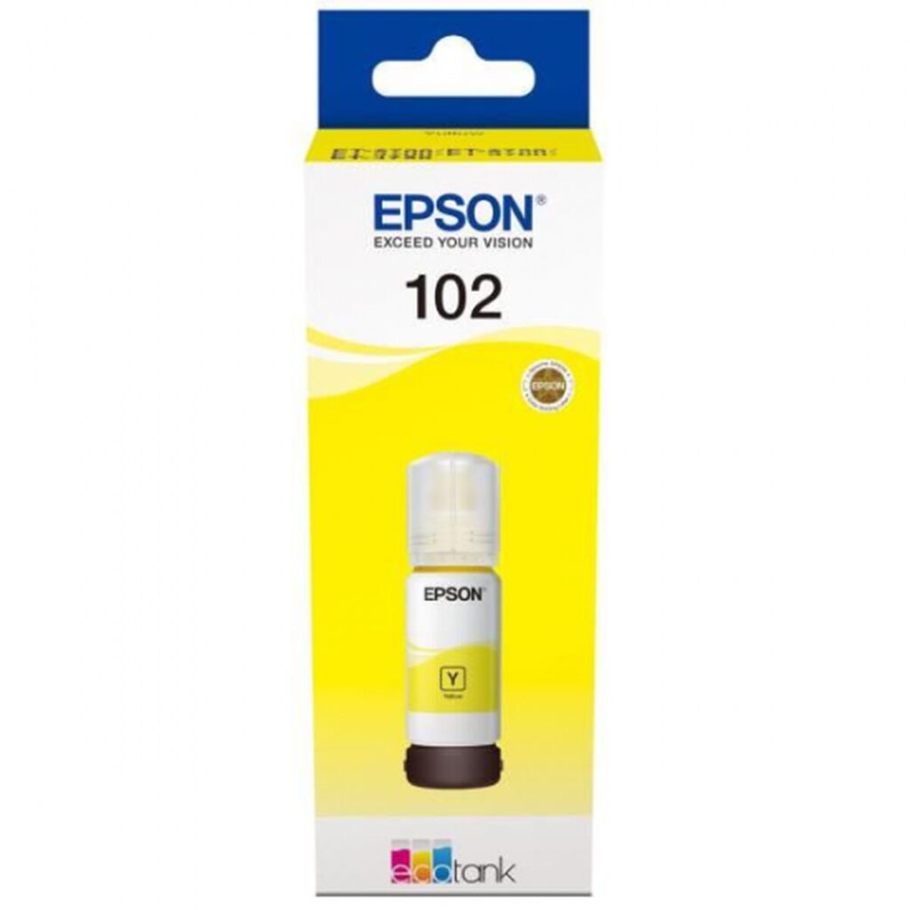 Αυθεντικό Φυσίγγιο μελάνης Epson 102 Κίτρινο
