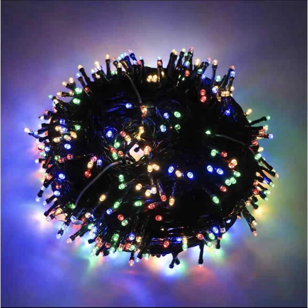 Χριστουγεννιάτικα φώτα LED - 200L - 20m - RGB - 153018