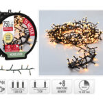 Χριστουγεννιάτικα Λαμπάκια Led Micro Cluster 750Led Extra Ww Ax8521120