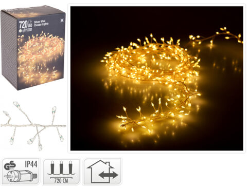 Χριστουγεννιάτικα Λαμπάκια Led Silverwire 720Ww Cluster Ax8717060
