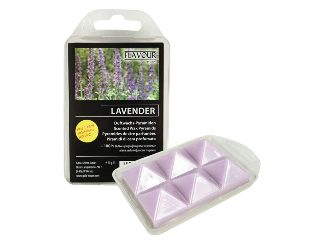 Διαχύτες Αρωμάτων - Αρωματικά Χώρου Gala Wax Melts Pyramid Lavender 6 Pieces