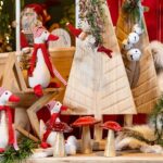 Διακόσμηση & Deco Σε Εορταστικό Πνεύμα Star Mango Wood Natural (W/H/D) 24X23X6Cm