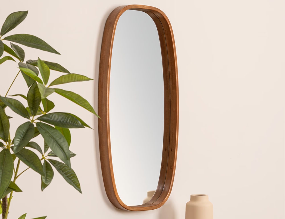 Διακοσμητικοί Καθρέφτες Miroir Bois Jasna 80X40
