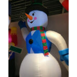 Εορταστική Διακόσμηση Μεγάλου Μεγέθους Inflatable Snowman 360Cm Dif000160