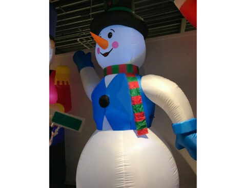 Εορταστική Διακόσμηση Μεγάλου Μεγέθους Inflatable Snowman 360Cm Dif000160
