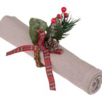 Εορταστικό Τραπέζι Branch Napkin Ring X2 Atmosphera 183355
