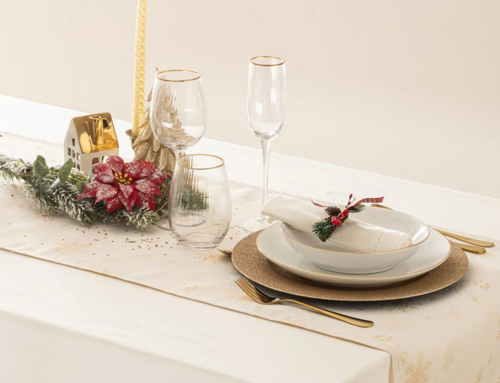 Εορταστικό Τραπέζι Branch Napkin Ring X2 Atmosphera 183355