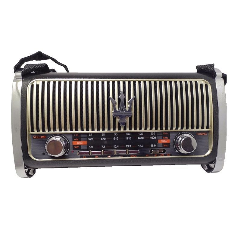 Επαναφορτιζόμενο ραδιόφωνο Retro - M523BT - 865235