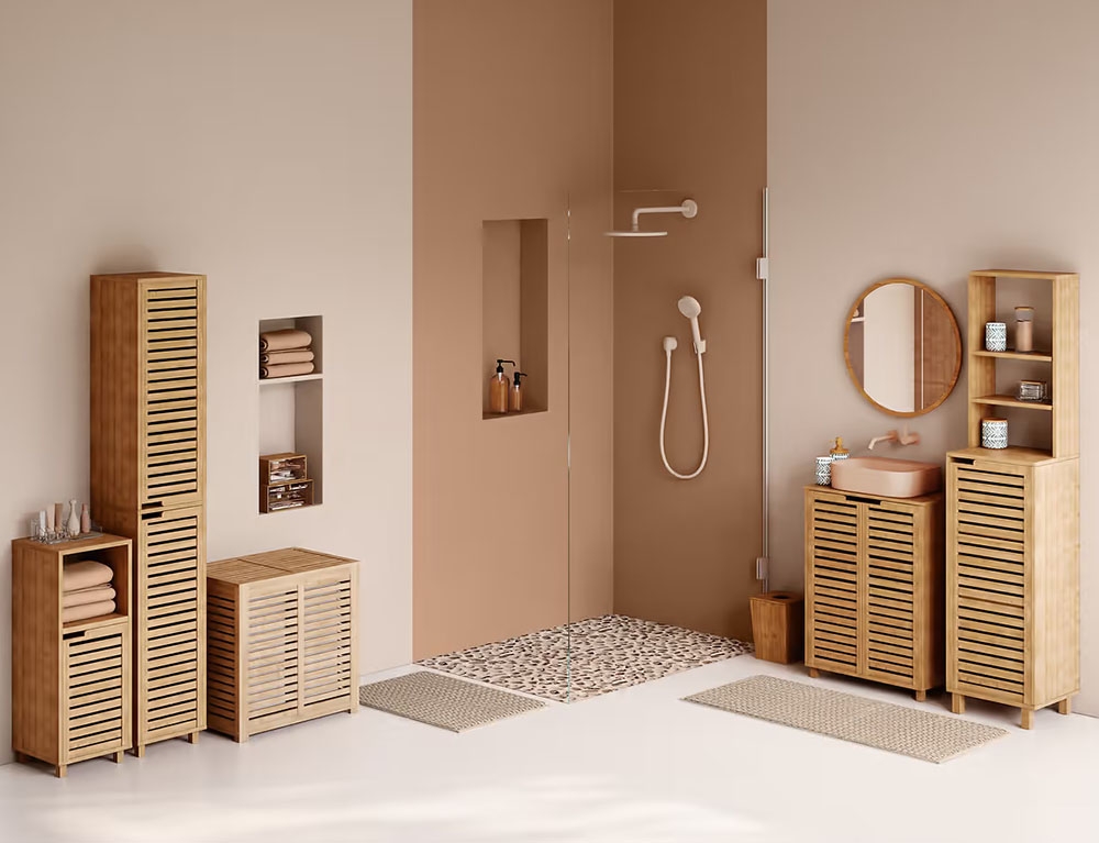 Έπιπλο Νιπτήρα 5Five Sicela - 60X28X80Cm