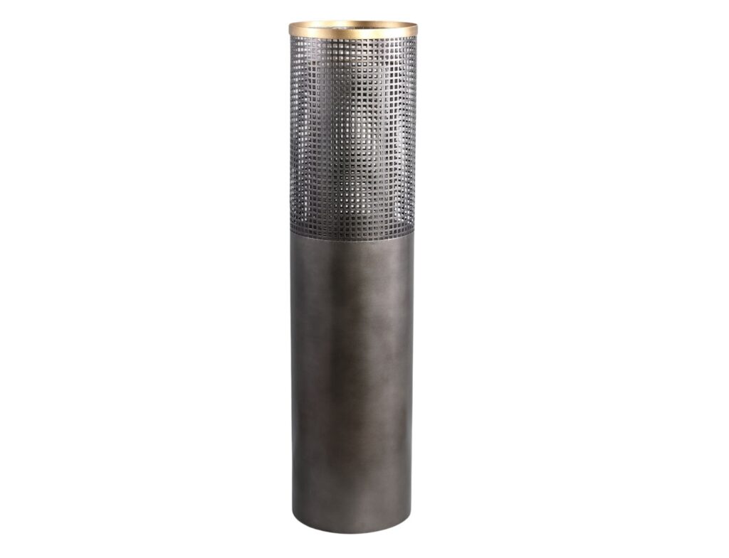 Φαναράκια Ptmd Hurricane Lamp Merdo Pillar Black 100 Cm