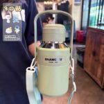 Φορητό παγούρι-θερμός - 1200ml - 696482 - Black