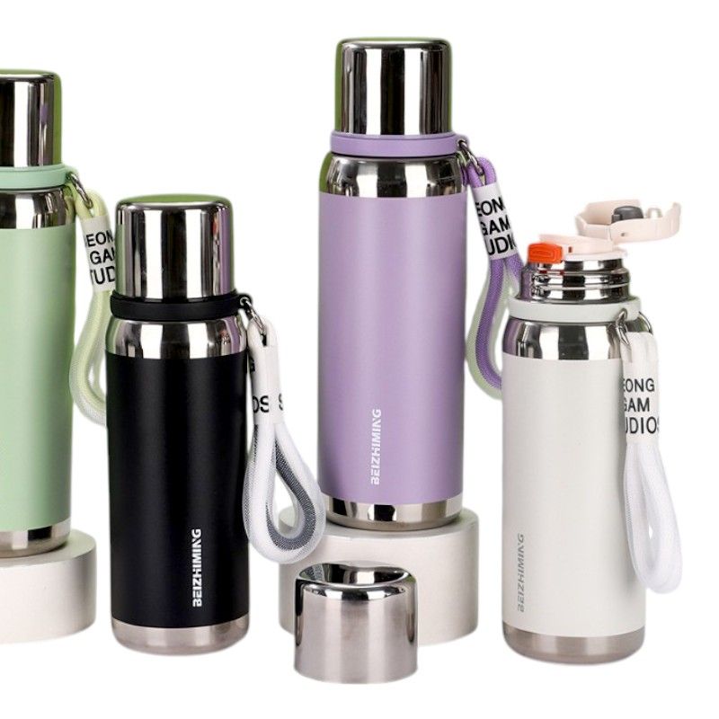 Φορητό παγούρι-θερμός - 800ml - 722313 - Black