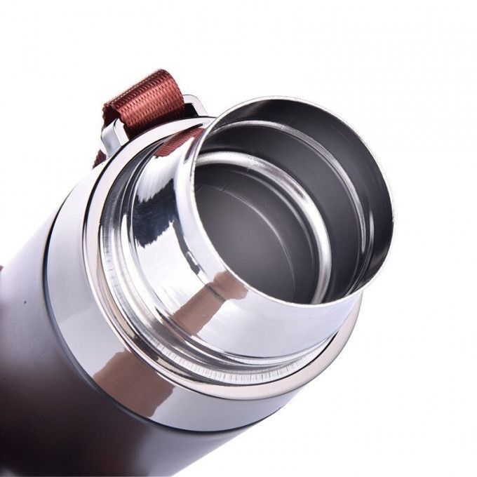 Φορητό παγούρι-θερμός με ποτήρι - 750ml - 954279 - Silver