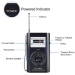 Φορητό ραδιόφωνο mini - PR-206 - 802063 - Black