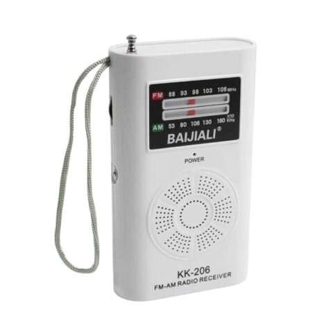 Φορητό ραδιόφωνο mini - PR-206 - 802063 - White