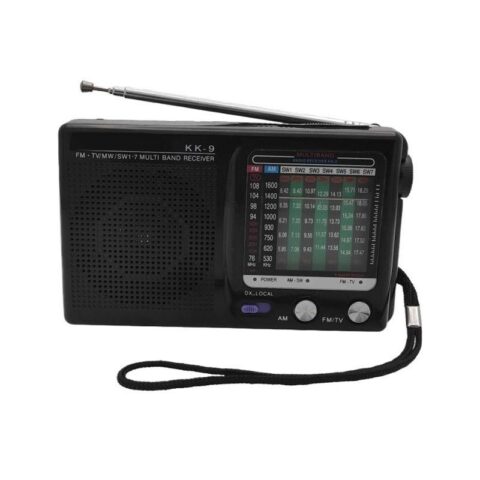 Φορητό ραδιόφωνο μπαταρίας - KK9 - 837096 - Black