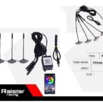 Φώτα ημέρας αυτοκινήτου LED RGBW - R-D20101-P4 - 110026C
