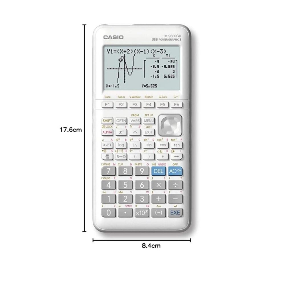 Γραφικός υπολογιστής Casio FX-9860GIII Λευκό
