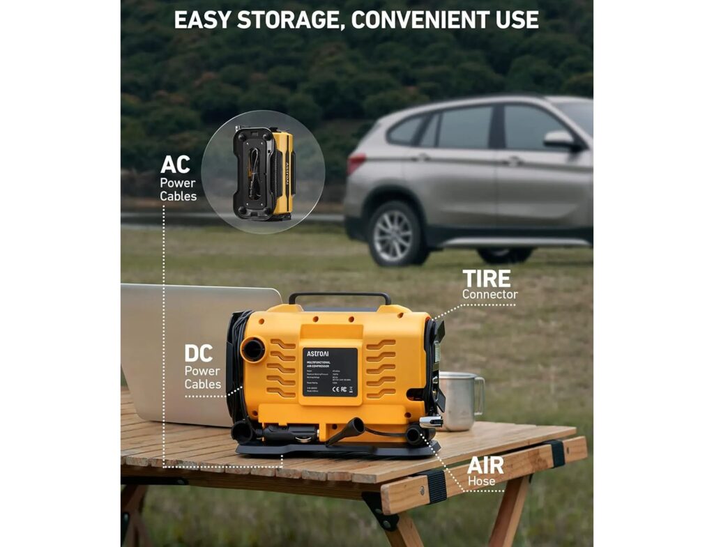 Ηλεκτρικές Τρόμπες  Tire Inflator Astroai Atj-8366