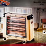Ηλεκτρική θερμάστρα χαλαζία - CR166 - 2400W - 412406 - Beige