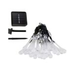 Ηλιακή γιρλάντα φωτισμού LED - Σταγόνα - 5m+1m - 20D - 152813 - RGB