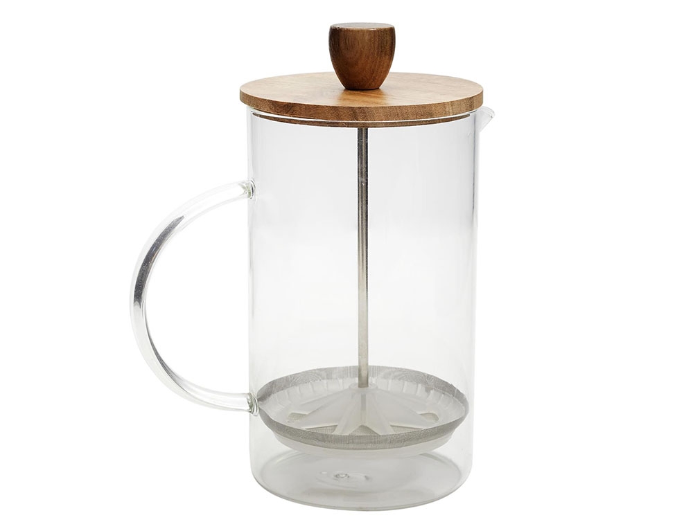 Καφετιέρες Φιλτρου Χειρός Cafetiere A Piston Verre Acacia 85Cl M8 Ka0093