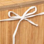 Καλάθια Για Άπλυτα Rect Bamboo Laundry Basket Five 60L 161045A