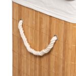 Καλάθια Για Άπλυτα Rect Bamboo Laundry Basket Five 60L 161045A