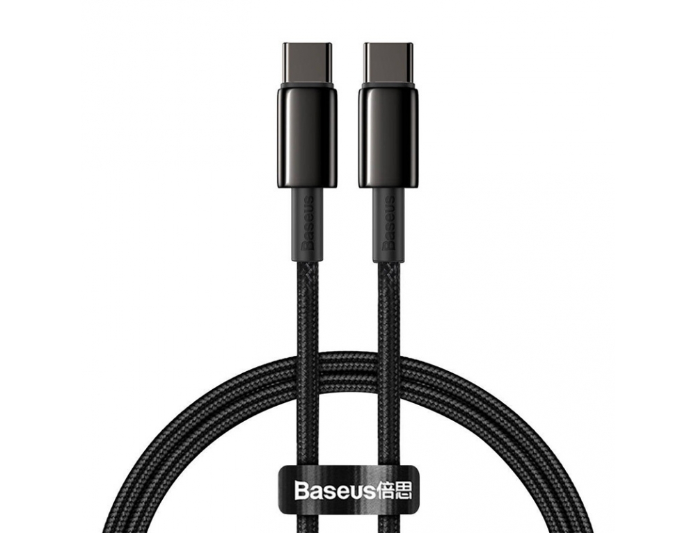 Καλώδια Εικόνας & Ήχου Hdmi Baseus Καλώδιο Usb-C Σε Usb-C Tungsten Gold Pd 100