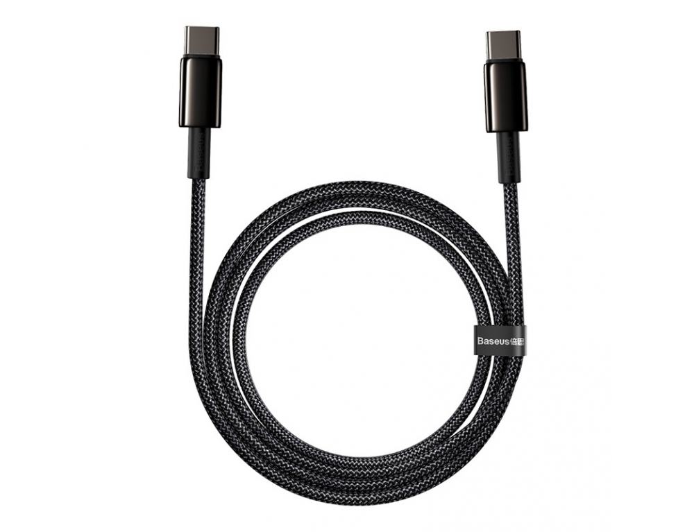 Καλώδια Εικόνας & Ήχου Hdmi Baseus Καλώδιο Usb-C Σε Usb-C Tungsten Gold Pd 100