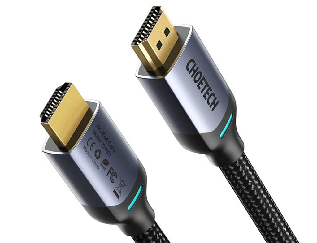 Καλώδια Εικόνας & Ήχου Hdmi Hdmi To Hdmi Cable Choetech Xhh01, 8K, 2M (Black)