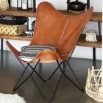 Καρέκλες & Πολυθρόνες Dario Cgnac Leather Cover Atmosphera 157282E