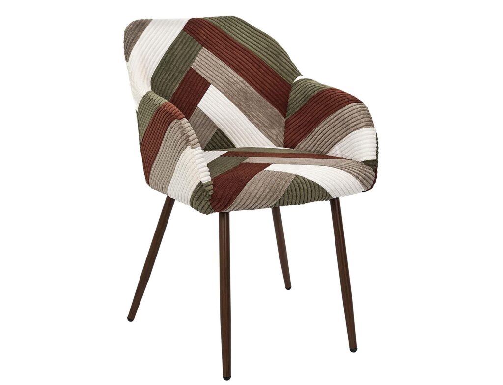 Καρέκλες & Πολυθρόνες Patchwork Armchair Scott Hd0548