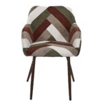 Καρέκλες & Πολυθρόνες Patchwork Armchair Scott Hd0548