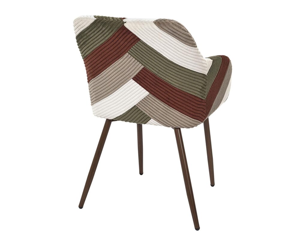 Καρέκλες & Πολυθρόνες Patchwork Armchair Scott Hd0548