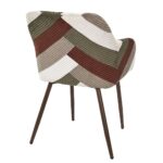 Καρέκλες & Πολυθρόνες Patchwork Armchair Scott Hd0548