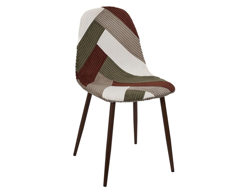 Καρέκλες & Πολυθρόνες Patchwork Chair Cotele Scott Hd0547